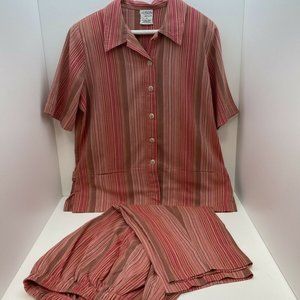 Women's Allison Daley Outfit Top And Pants Size 8
